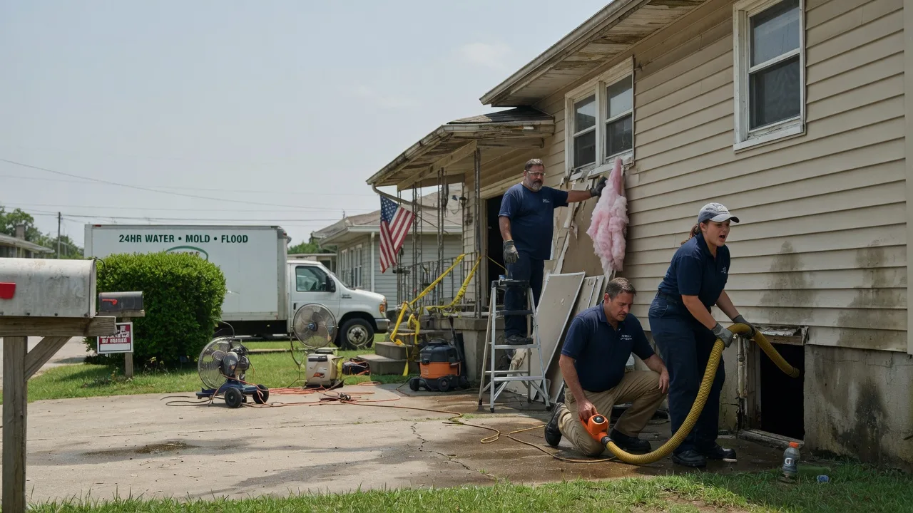 Water Damage Repair in Wesson, MS near me